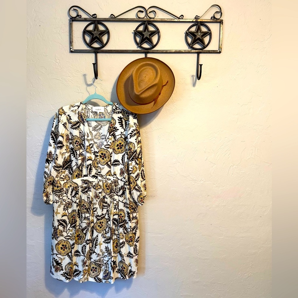 ba&sh Paisley Print Dress size L/XL or 4 (bash size)New without tags